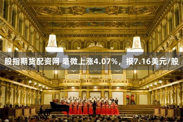 股指期货配资网 毫微上涨4.07%，报7.16美元/股